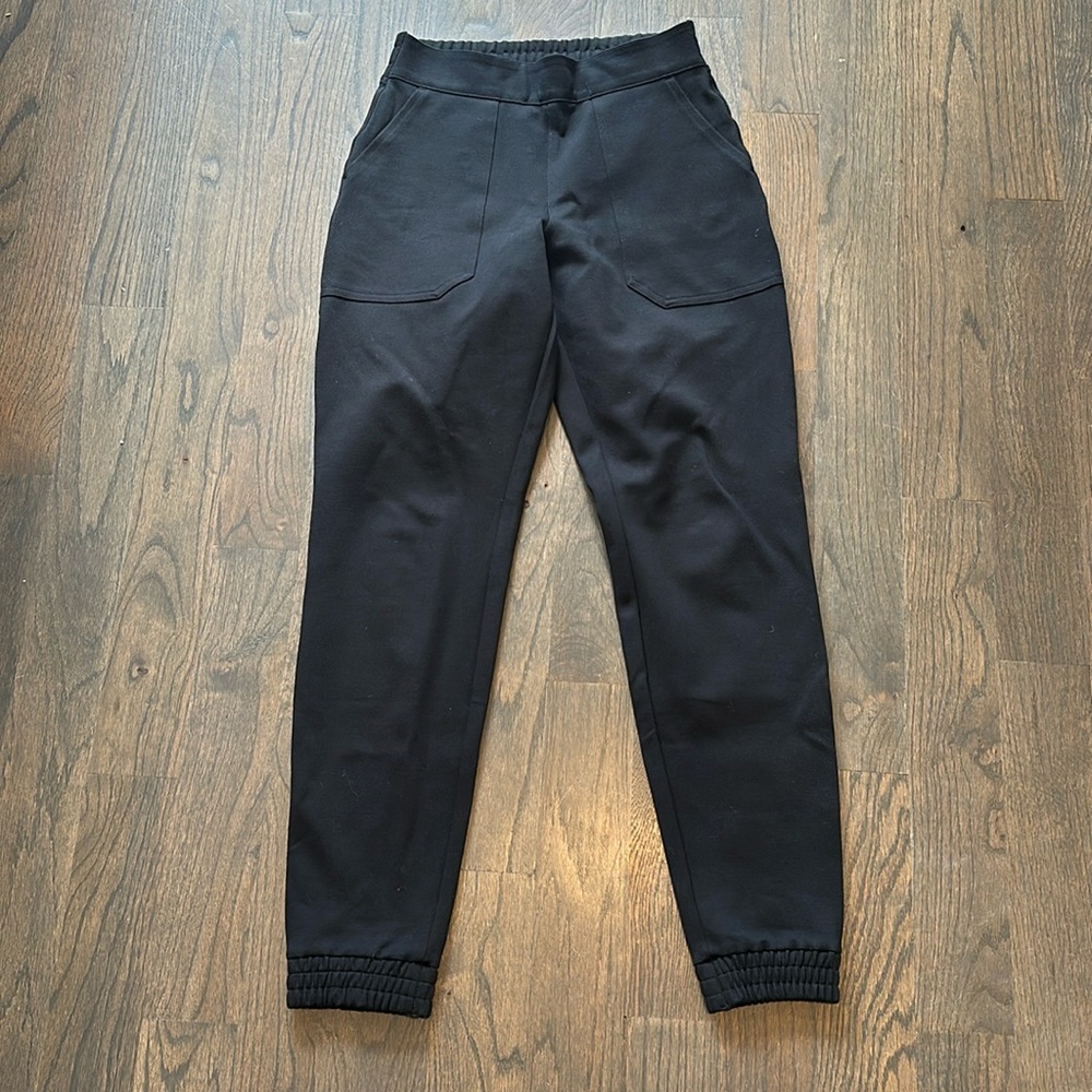 SPANX black joggers